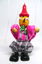 MARIONNETTE PINOCCHIO ancienne en bois