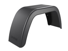 Garde-boue pour remorque 13-14" DOMAR D20112 passage de roue plat 660/190mm