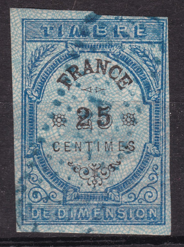 Timbre france fiscal 1872 - france,