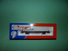 ROCO short rancher flat wagon + container CGM 60378 (No. 1bis)