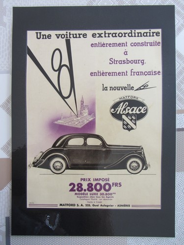 Ancienne réclame magazine - ancienne,