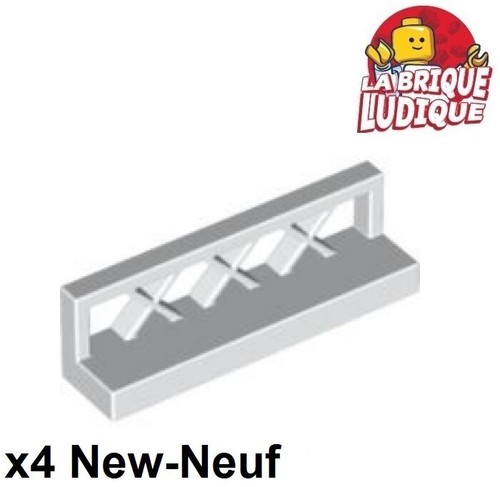 Lego fence barrière - lego, 4x