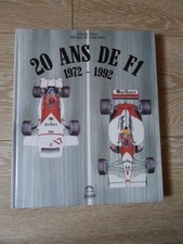 Rare Livre FORMULE 1 20 ANS DE