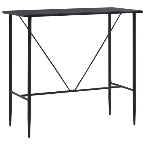 Table bar blanc 120x60x110 - de,