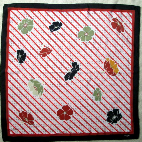 Superbe foulard celine soie - celine,