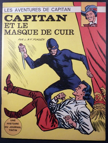 Capitan masque de cuir - capitan, le