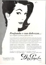 DR. N. G. PAYOT PARIS FACE CREAM BY RENE' GRUAU Advertising 1960 1 Page