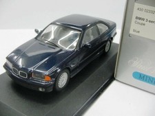 BMW 325i E36 COUPE 1992 BLUE MINICHAMPS 430023320 1:43 SERIES 3 LHD BLEU 3ER