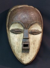 B Art Africain masque très