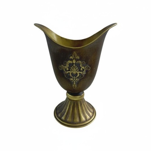 Vase métal design vintage - vase,