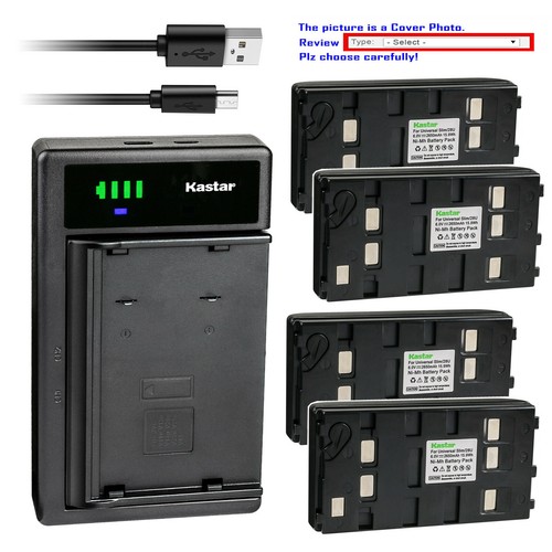Kastar battery charger for jvc - battery,