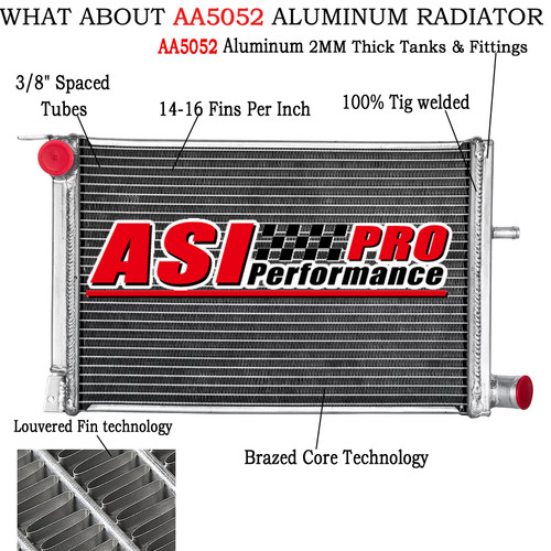 40mm noyau aluminium radiateur - noyau,