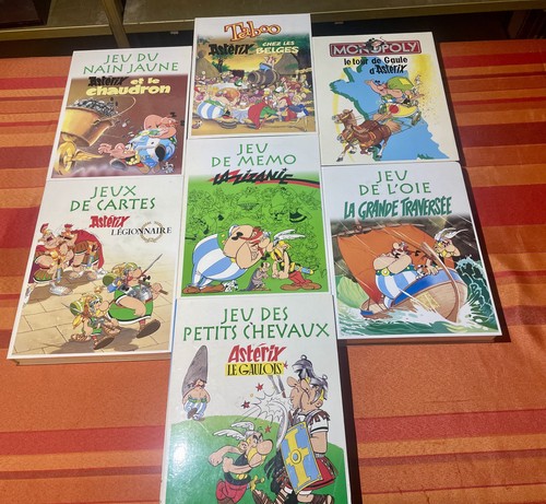Lot jeux astérix gaulois - jeux,