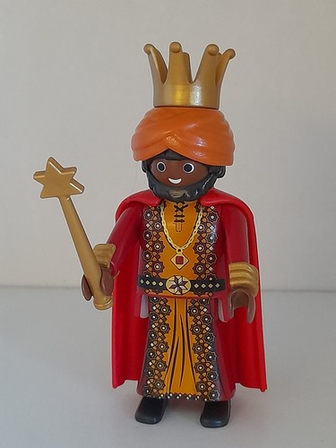 Playmobil personnage roi mâge