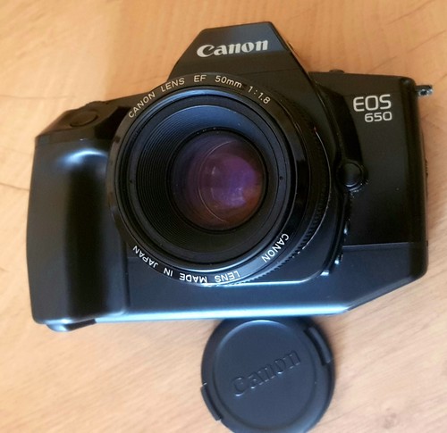 Canon lens 50mm - lens, 1:1.8