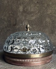 Luminaire ancien verre et