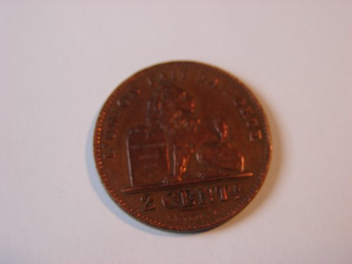 Belgique centimes leopold - belgique., 2
