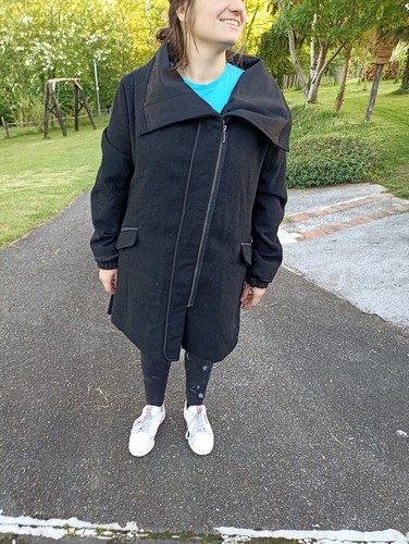 Manteau desigual taille - manteau,