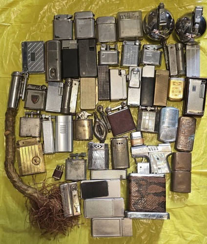 Lot briquet ancien vintage - lot,