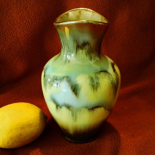Superbe vase bouche poisson