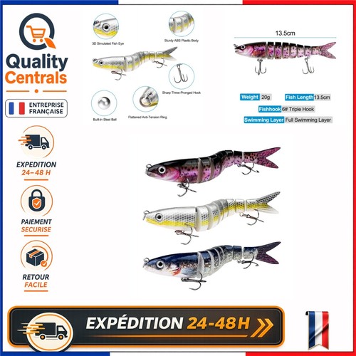 Lot leurres poissons - leurres,