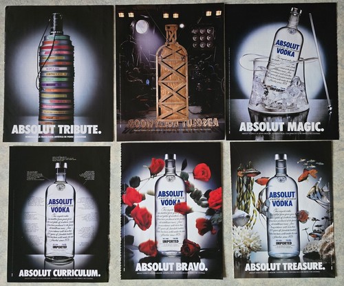 Absolut vodka italian ads - vodka,