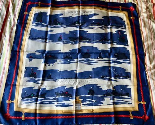 Foulard carré hermes vintage