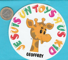 Autocollant.  Jouets. TOYS