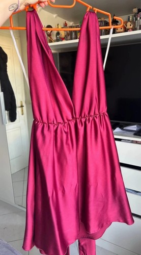 Robe soirée bordeaux - robe, de