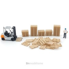 HO Lot 50 Palettes RECTANGLES 1/87 H0 Décor Train Entrepôt Marchandise Transport