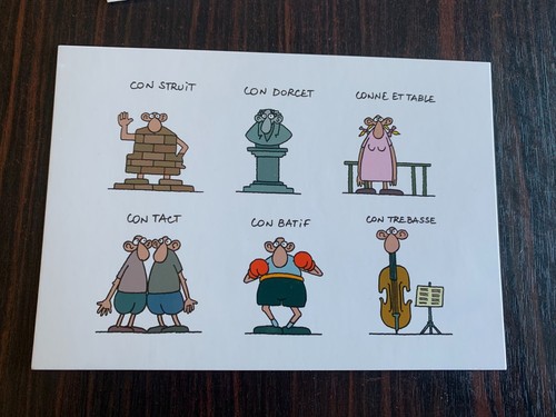Carte postale bon baisers - carte,