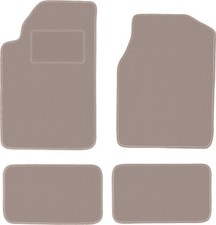 Tapis de sol en velours Beige