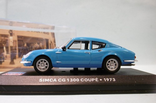 Simca 1300 coupe - coupe, bleu