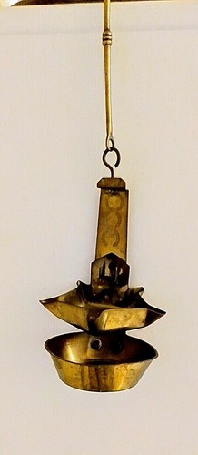 Lampe huile laiton a 5 - a,