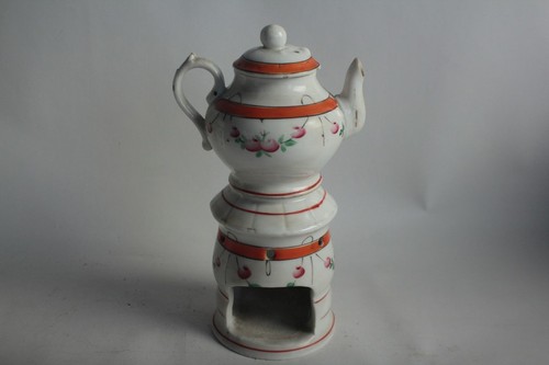 Tisanière porcelaine xixe - tisanière,