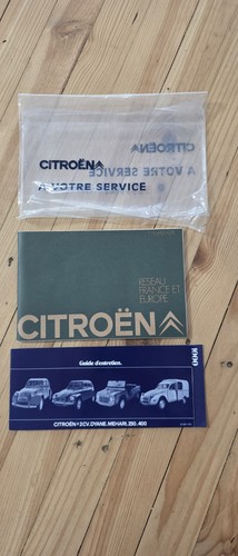 Ancien lot bord - bord, 2cv