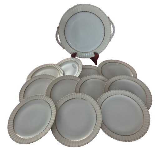 Service dessert plat et 11 - :,