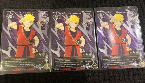 Lot cartes naruto goku - 3,