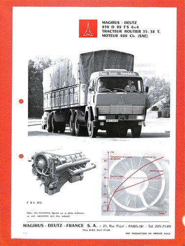 Magirus deutz 232 d 22 - deutz,