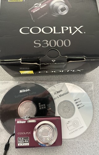 Nikon coolpix s3000 12mp - s3000,
