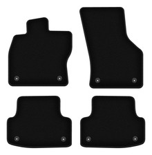 Tapis de sol en velours noir