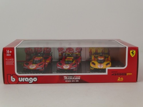 Burago ferrari 499p set - ferrari,