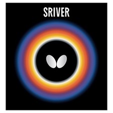 Butterfly Table Tennis Ping Pong Rubber Sriver 2.1mm Black