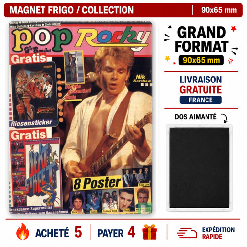 Magnet nik kershaw couverture - magnet,