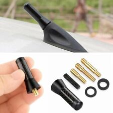 Screw 1.4 inches+ Car Antenna Carbon Fiber Radio FM Antena Black Kit