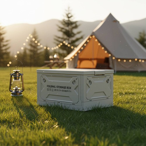 Boîte camping pliable avec - de,