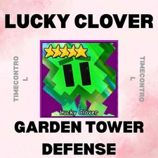 Lucky Clover | Garden Tower Defense | GTD | Fast Delivery & Discounted Price !!!