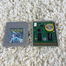 Pokemon Silver Version (Nintendo Gameboy Color, 2000) GBC Authentic New Battery