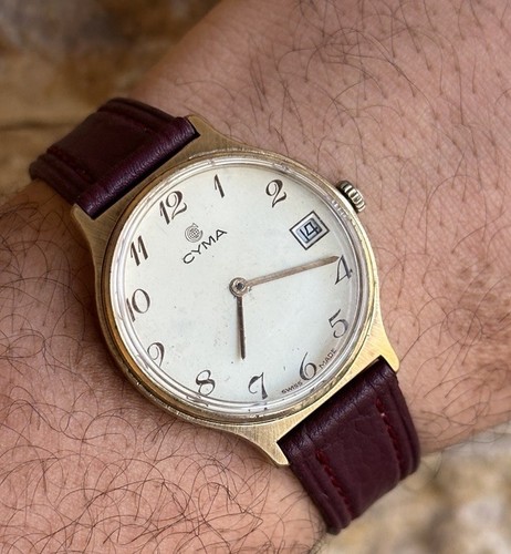 Montre vintage cyma swiss - vintage,
