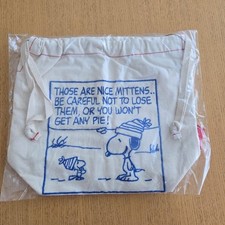 Sac à lunch vintage Snoopy